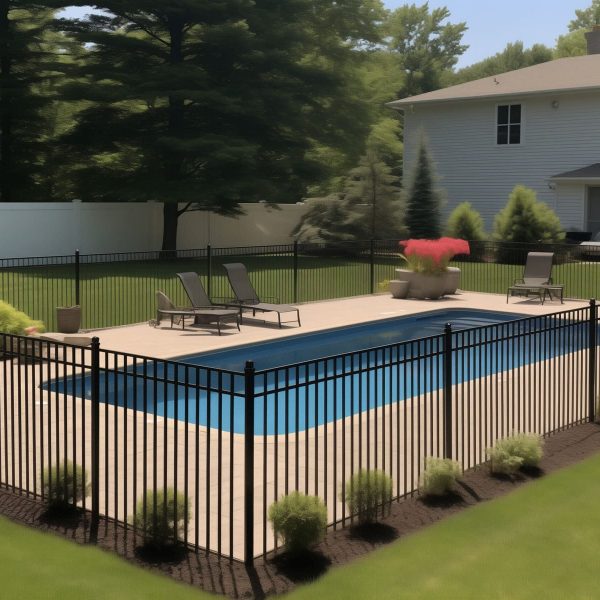 Gainesville Aluminum Pool Fence