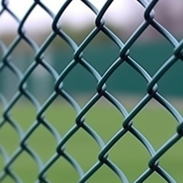 Gainesville PVC coated chain link fence