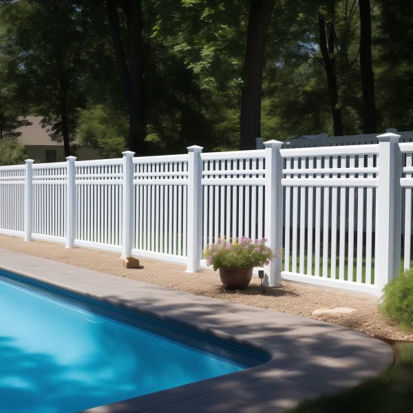 Gainesville Vinyl Pool Fence